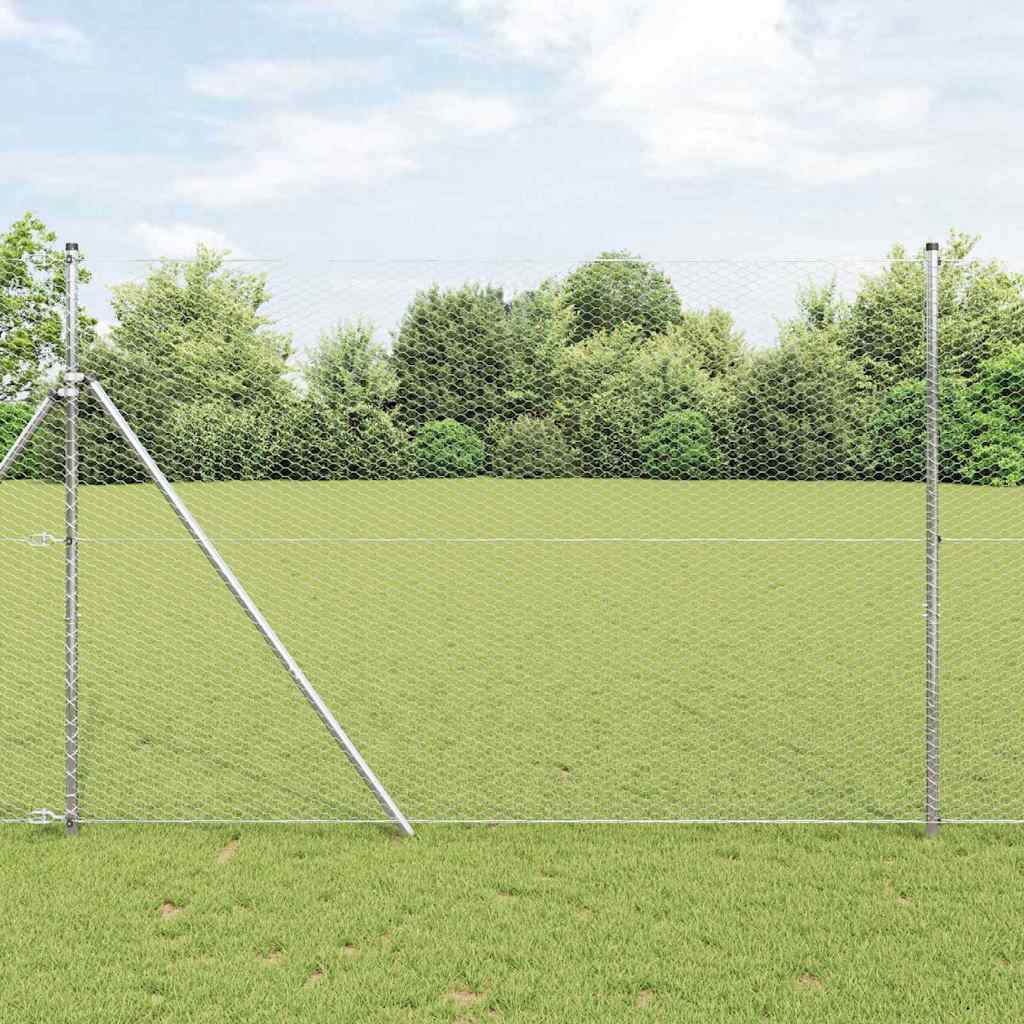 Afrasteringspaal Zilver is nu te koop bij PeponiXL, paradijselijk wonen!