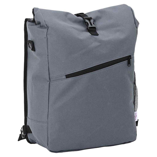 Fietstas Grijs 33 x 16 x 60 cm Polyester is nu te koop bij PeponiXL, paradijselijk wonen!