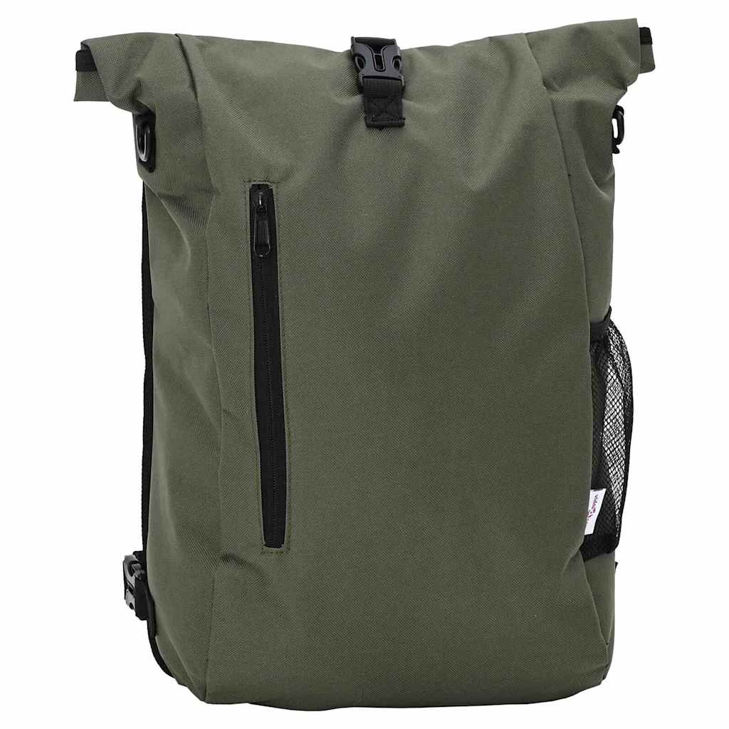 Fietstas Olijfgroen 31 x 13 x 58 cm Polyester is nu te koop bij PeponiXL, paradijselijk wonen!