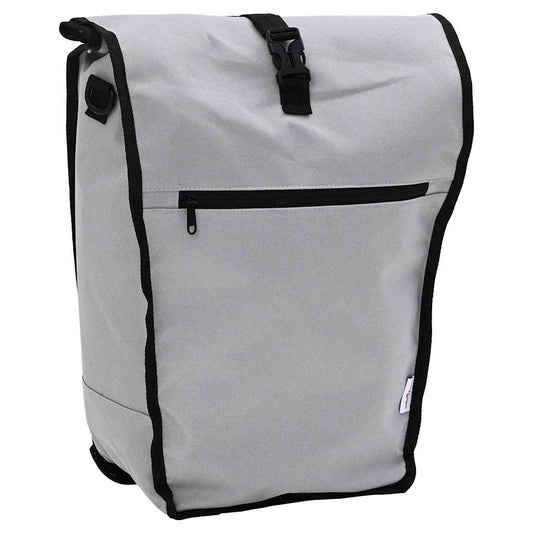 Fietstas Grijs 34 x 16 x 59 cm Polyester is nu te koop bij PeponiXL, paradijselijk wonen!
