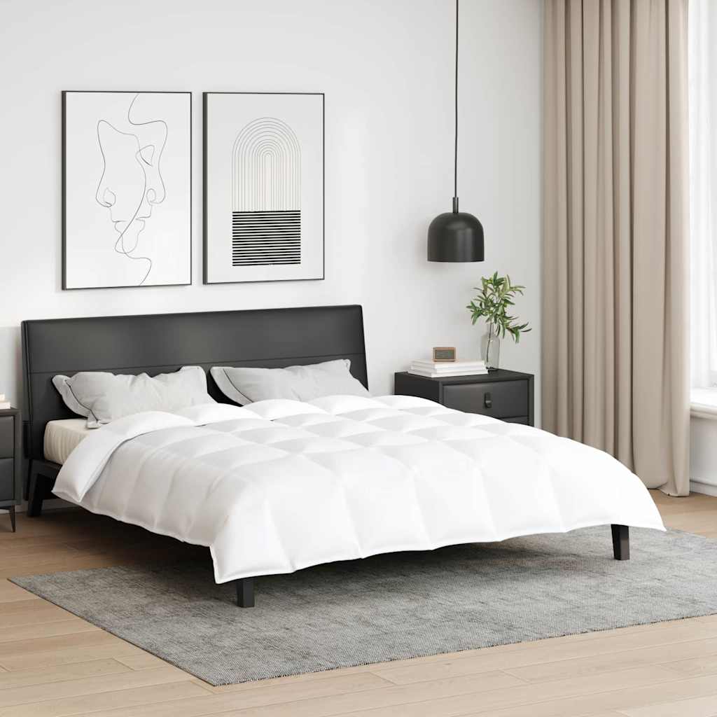 2-in-1 Dekbed Wit 200 x 220 cm Veren is nu te koop bij PeponiXL, paradijselijk wonen!