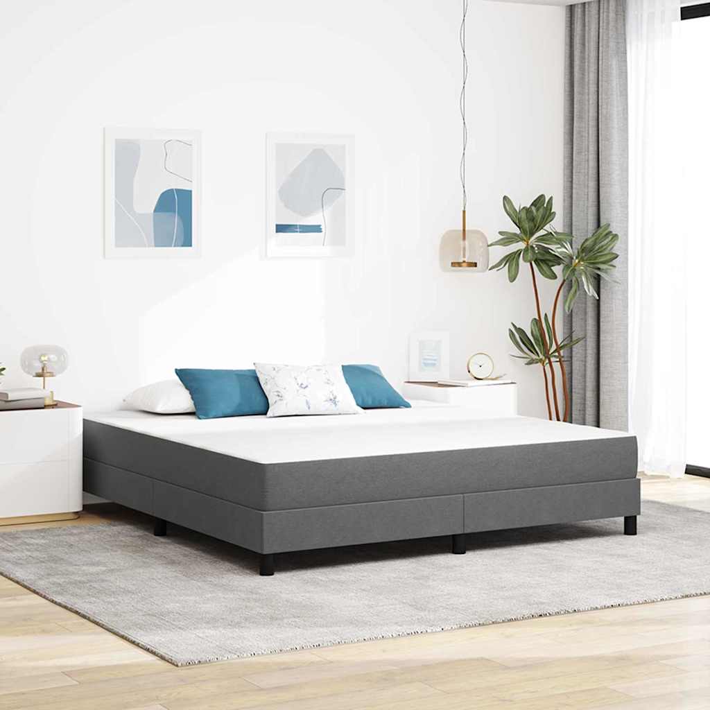 Bedmatras met matras Lichtgrijs 180 x 200 cm Stof is nu te koop bij PeponiXL, paradijselijk wonen!