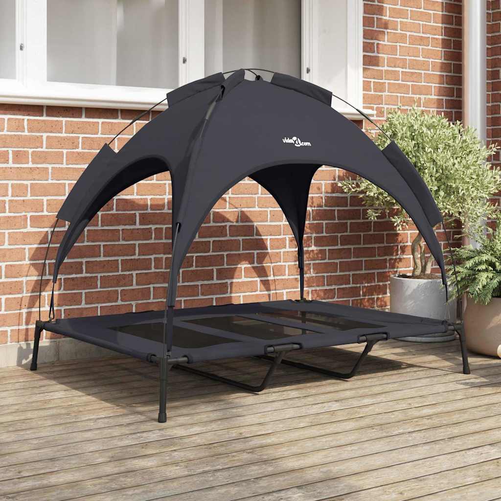 Hondenbed Zwart 122 x 93 x 106,5 cm Staal is nu te koop bij PeponiXL, paradijselijk wonen!