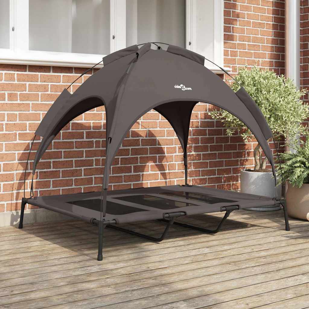 Hondenbed Bruin 122 x 93 x 106,5 cm Staal is nu te koop bij PeponiXL, paradijselijk wonen!