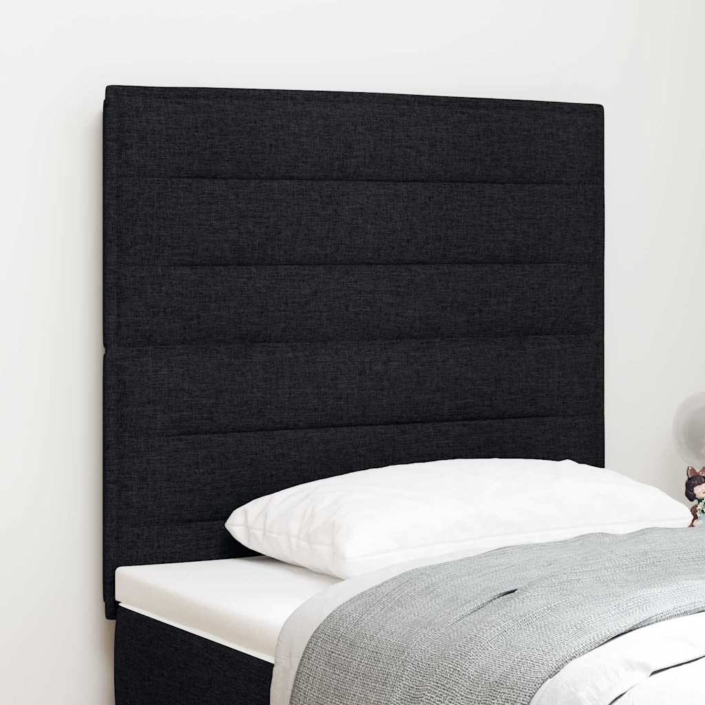 Hoofdbord Zwart 80 cm Stof is nu te koop bij PeponiXL, paradijselijk wonen!