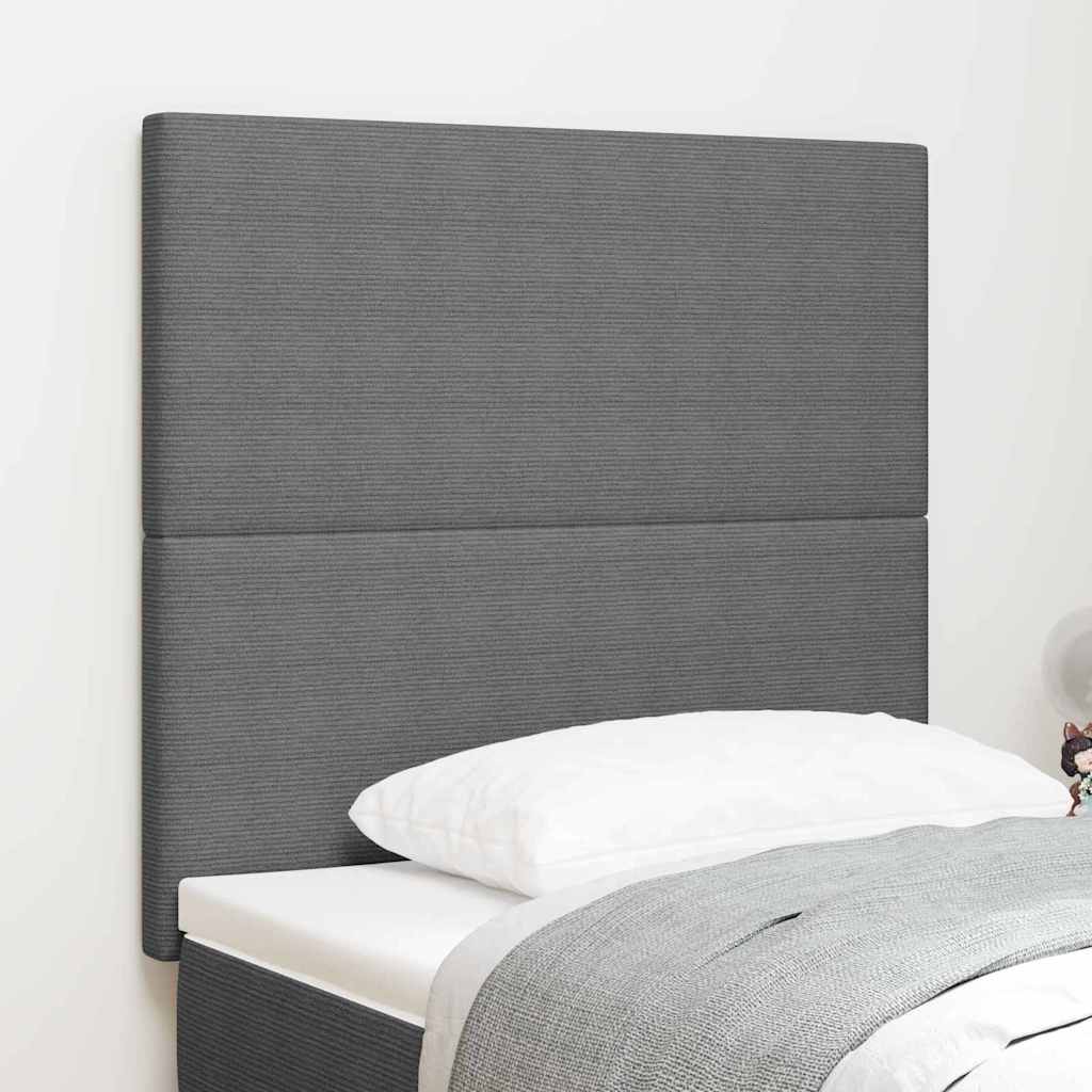 Hoofdbord Lichtgrijs 80 cm Katoen Stof is nu te koop bij PeponiXL, paradijselijk wonen!