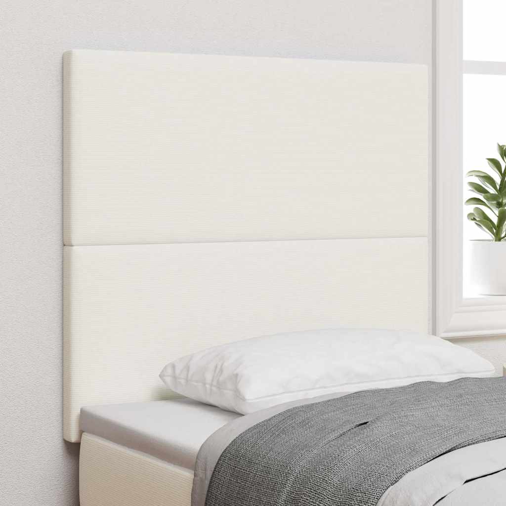 Hoofdbord Crème 80 cm Katoen Stof is nu te koop bij PeponiXL, paradijselijk wonen!