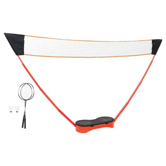 Badmintonset met 2 rackets, net en opbergkoffer 292x30x152 cm is nu te koop bij PeponiXL, paradijselijk wonen!