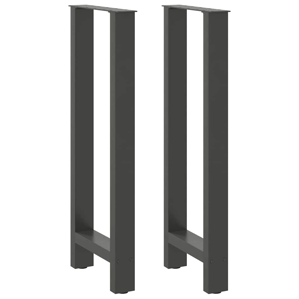 Bartafelpoten 2 st 40x(100-101) cm staal antraciet is nu te koop bij PeponiXL, paradijselijk wonen!