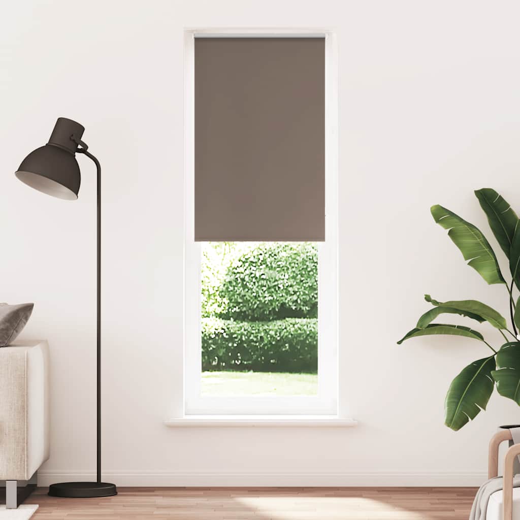 Rolgordijn verduisterend koffie 65x210 cm stofbreedte 60,7 cm is nu te koop bij PeponiXL, paradijselijk wonen!