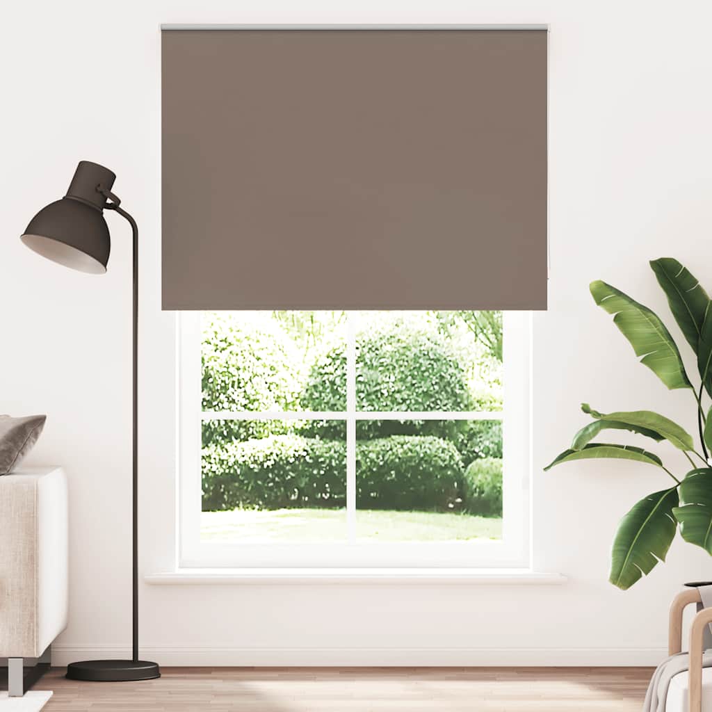 Rolgordijn verduisterend koffie 165x210 cm stofbreedte 161,6 cm is nu te koop bij PeponiXL, paradijselijk wonen!