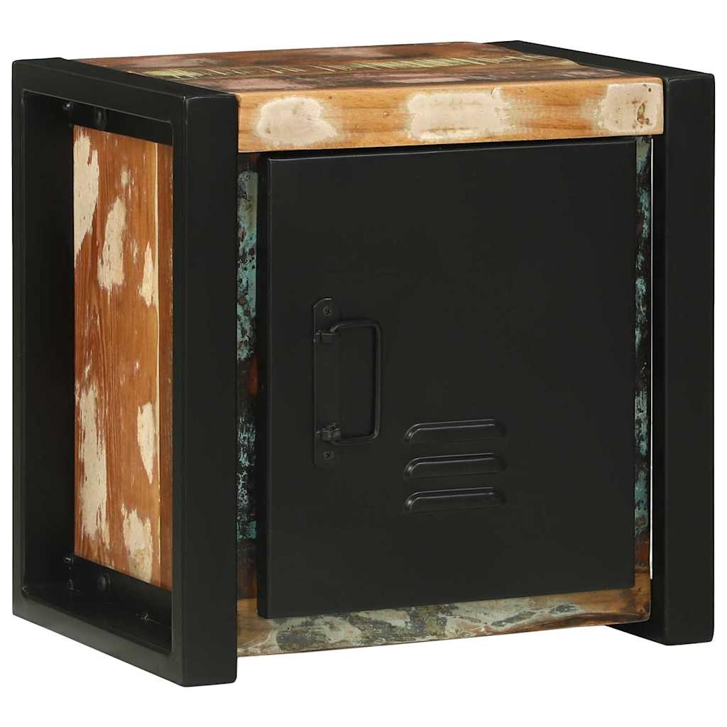 Badkamerkast Bruin 40 x 30 x 40 cm Massief Gerecycled Hout is nu te koop bij PeponiXL, paradijselijk wonen!