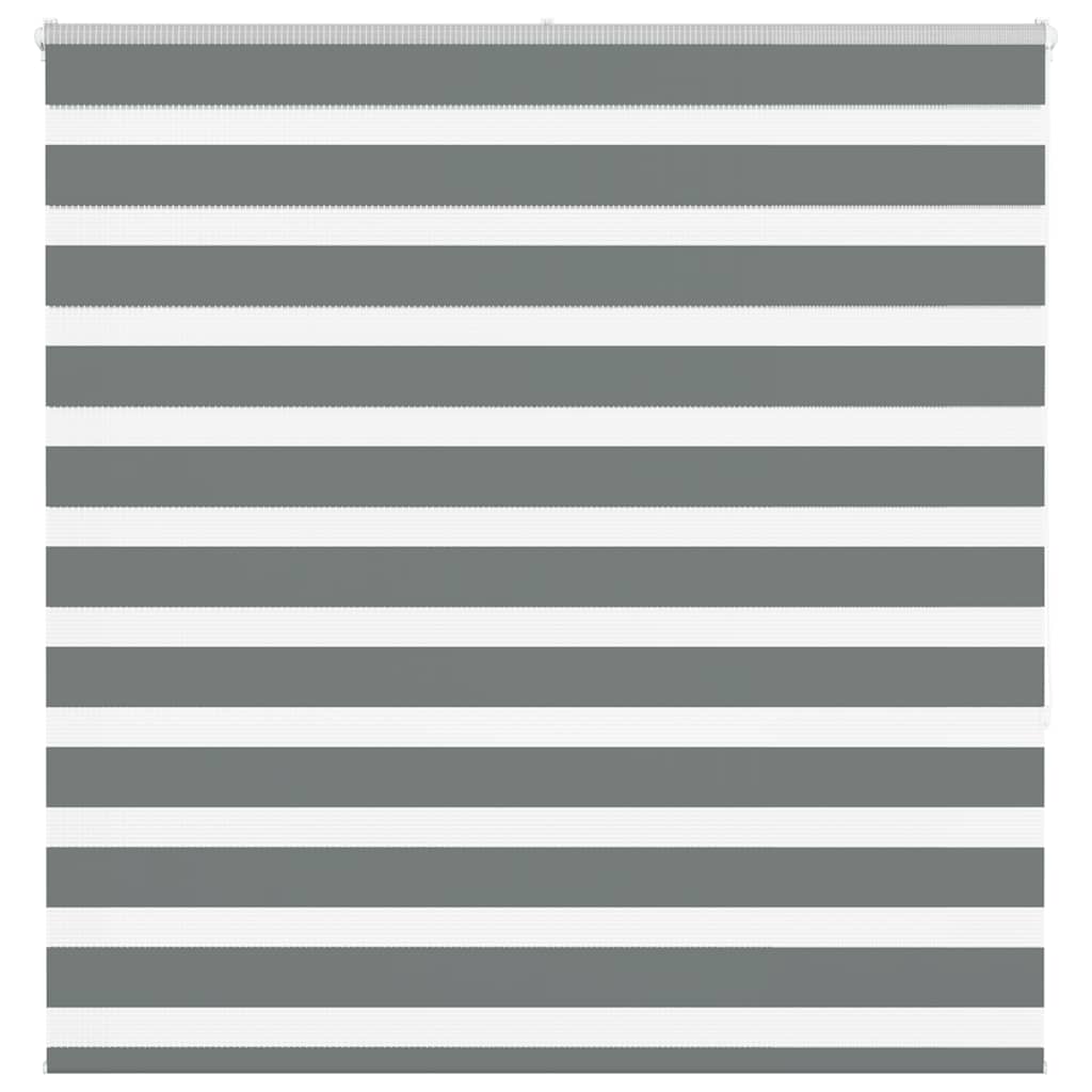 Zebra rolgordijn 140x150 cm stofbreedte 135,9 cm donkergrijs is nu te koop bij PeponiXL, paradijselijk wonen!