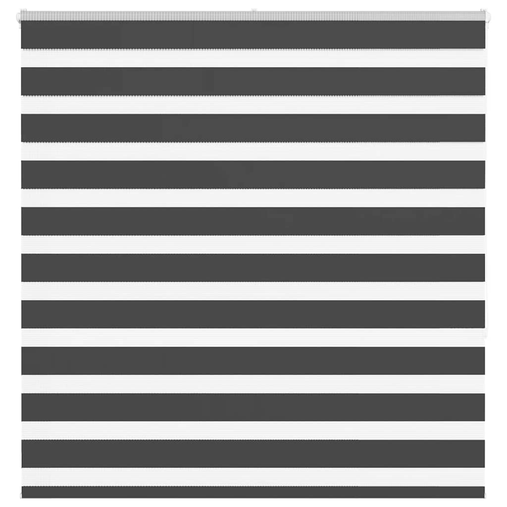 Zebra rolgordijn 150x150 cm stofbreedte 145,9 cm zwart is nu te koop bij PeponiXL, paradijselijk wonen!