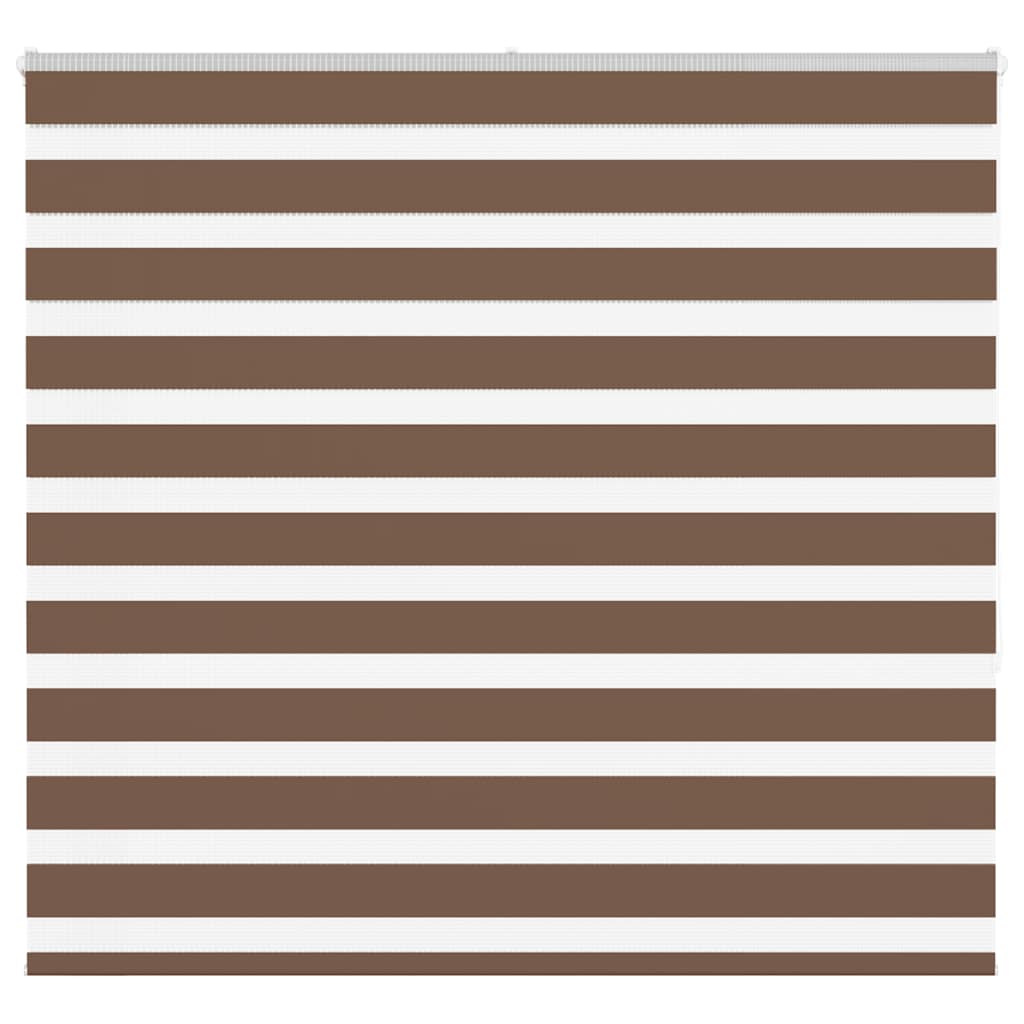 Zebra rolgordijn 160x150 cm stofbreedte 155,9cm polyester bruin is nu te koop bij PeponiXL, paradijselijk wonen!