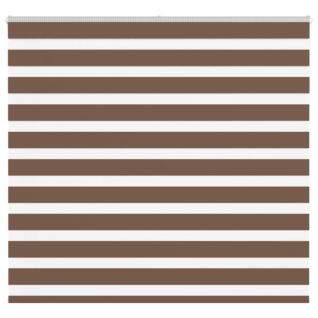 Zebra rolgordijn 165x150 cm stofbreedte 160,9cm polyester bruin is nu te koop bij PeponiXL, paradijselijk wonen!