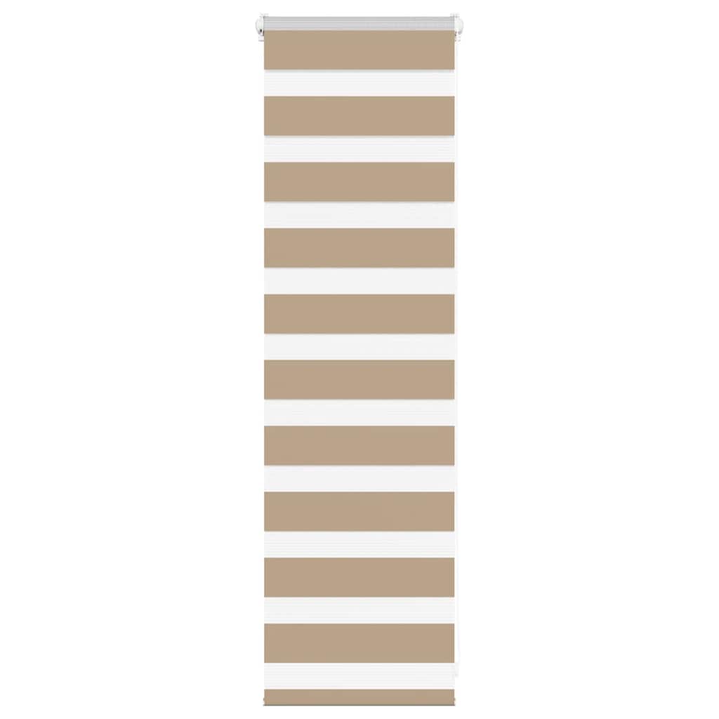 Zebrajaloezie 40x100 cm stofbreedte 35,9 cm polyester zandbruin is nu te koop bij PeponiXL, paradijselijk wonen!