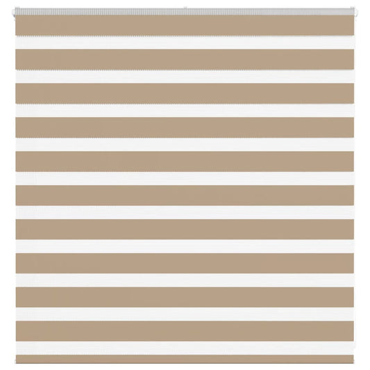 Zebra Blind 145x100 cm stofbreedte 140,9 cm polyester zandbruin is nu te koop bij PeponiXL, paradijselijk wonen!