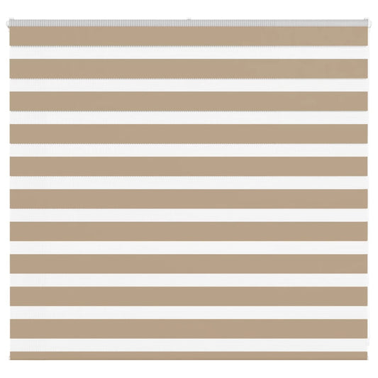 Zebra Blind 155x100 cm stofbreedte 150,9 cm polyester zandbruin is nu te koop bij PeponiXL, paradijselijk wonen!