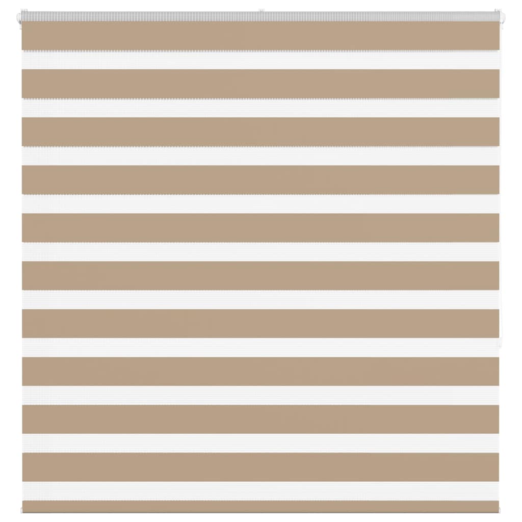 Zebra Blind 150x150 cm stofbreedte 145,9 cm polyester zandbruin is nu te koop bij PeponiXL, paradijselijk wonen!
