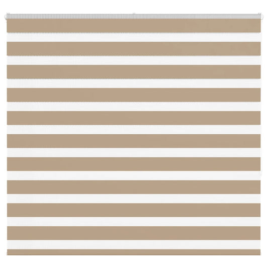 Zebra Blind 160x150 cm stofbreedte 155,9 cm polyester zandbruin is nu te koop bij PeponiXL, paradijselijk wonen!