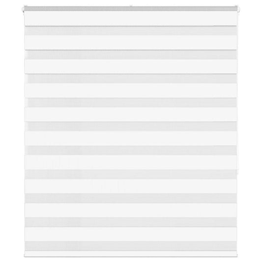 Zebra rolgordijn 135x150 cm stofbreedte 130,9cm polyester wit is nu te koop bij PeponiXL, paradijselijk wonen!