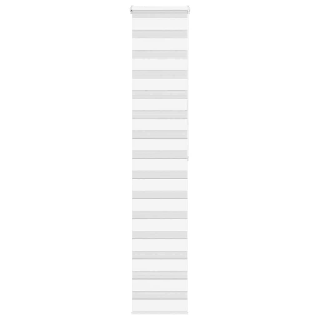 Zebra rolgordijn 50x200 cm stofbreedte 45,9cm polyester wit is nu te koop bij PeponiXL, paradijselijk wonen!