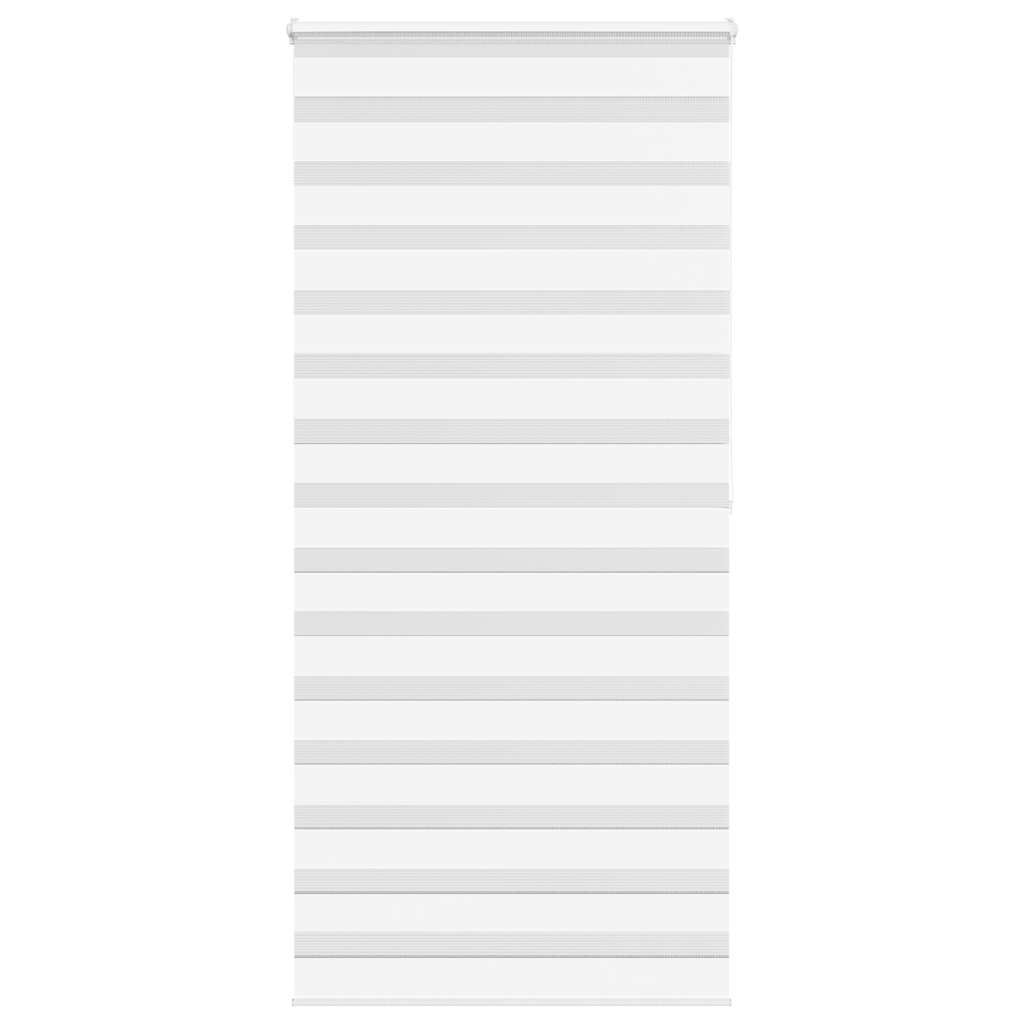 Zebra rolgordijn 95x200 cm stofbreedte 90,9 cm polyester wit is nu te koop bij PeponiXL, paradijselijk wonen!