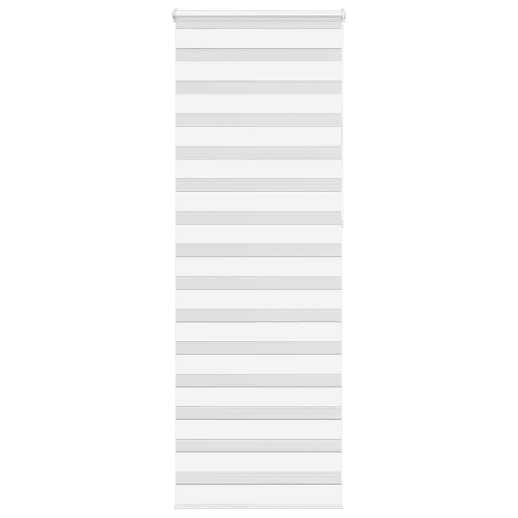 Zebra rolgordijn 75x230 cm stofbreedte 70,9 cm polyester wit is nu te koop bij PeponiXL, paradijselijk wonen!