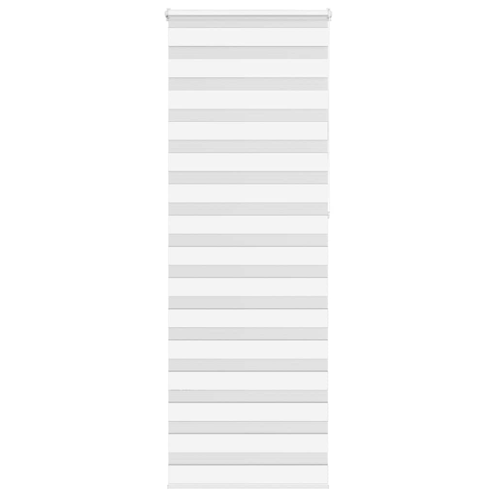 Zebra rolgordijn 85x230 cm stofbreedte 80,9 cm polyester wit is nu te koop bij PeponiXL, paradijselijk wonen!