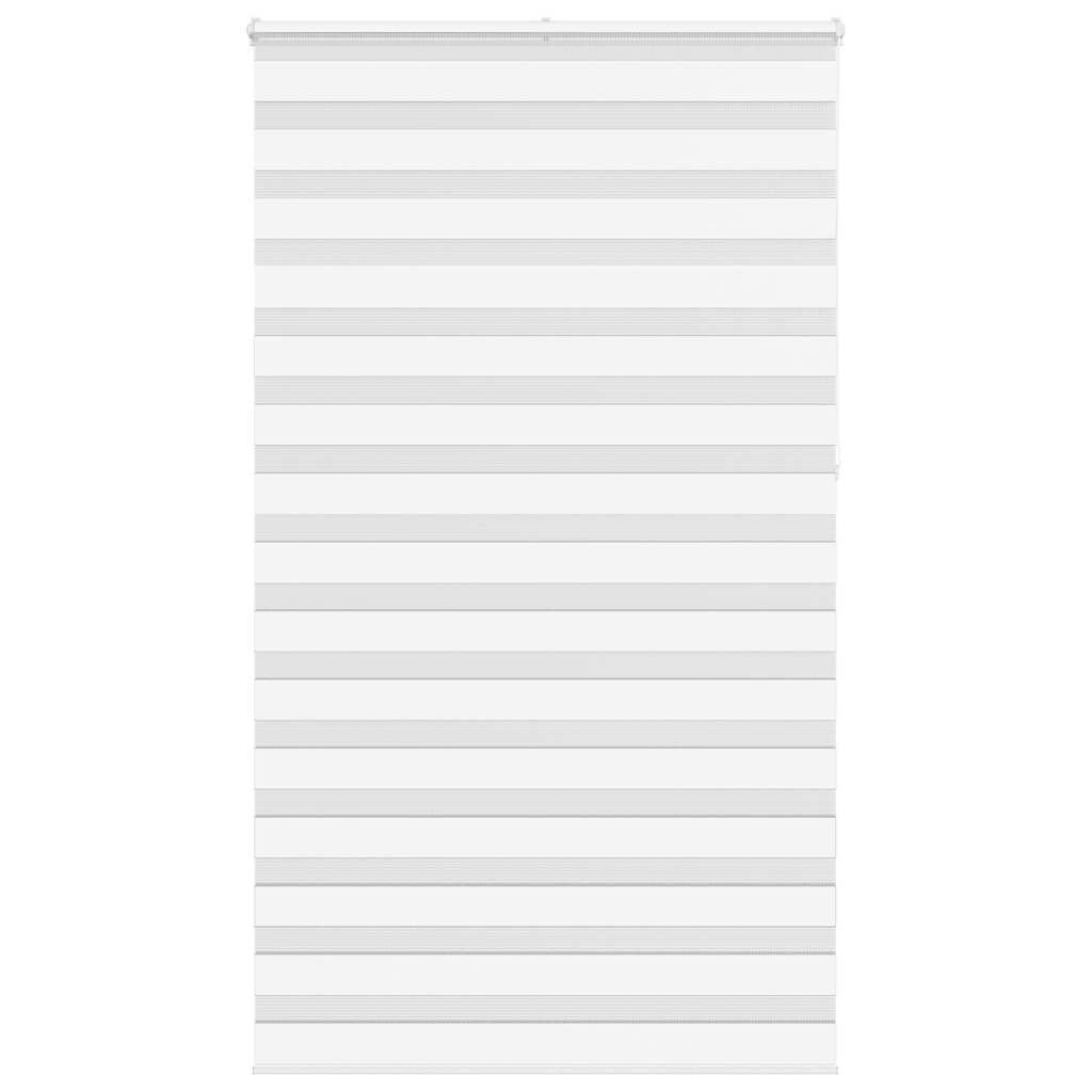 Zebra rolgordijn 125x230 cm stofbreedte 120,9cm polyester wit is nu te koop bij PeponiXL, paradijselijk wonen!