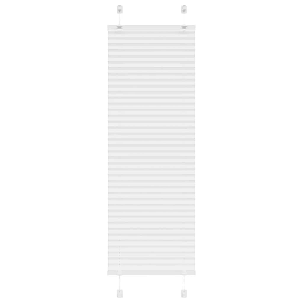 Plissé rolgordijn 40x100 cm stofbreedte 39,4 cm polyester wit is nu te koop bij PeponiXL, paradijselijk wonen!