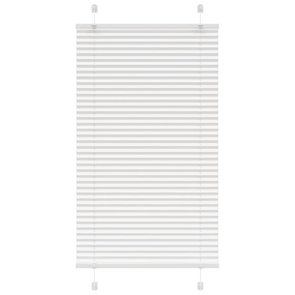 Plissé rolgordijn 70x150 cm stofbreedte 69,4 cm polyester wit is nu te koop bij PeponiXL, paradijselijk wonen!