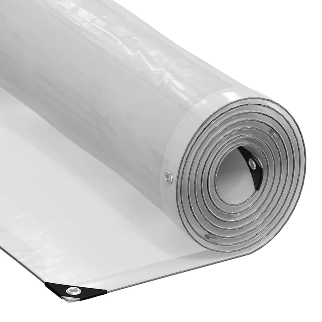 Doorzichtig zeildoek met zeilringen 6x6 m polyethyleen is nu te koop bij PeponiXL, paradijselijk wonen!