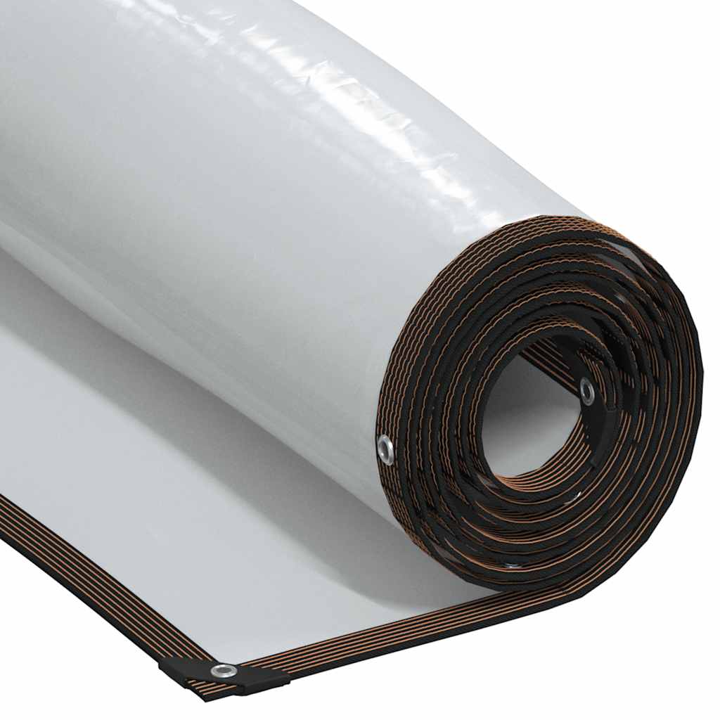 Doorzichtig zeildoek met zeilringen 4x8 m polyethyleen is nu te koop bij PeponiXL, paradijselijk wonen!