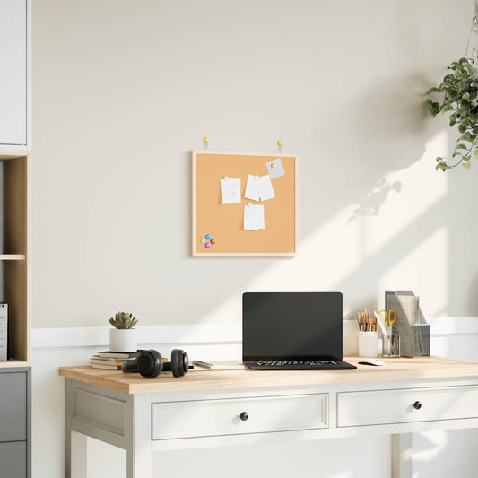 Kurkbord met massief grenenhouten frame 40x40 cm is nu te koop bij PeponiXL, paradijselijk wonen!