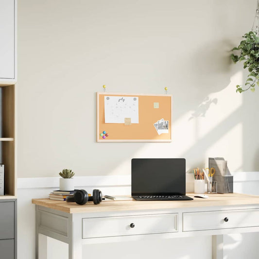 Kurkbord met massief grenenhouten frame 60x40 cm is nu te koop bij PeponiXL, paradijselijk wonen!
