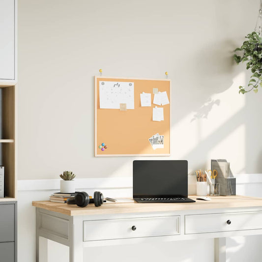Kurkbord met massief grenenhouten frame 60x55 cm is nu te koop bij PeponiXL, paradijselijk wonen!