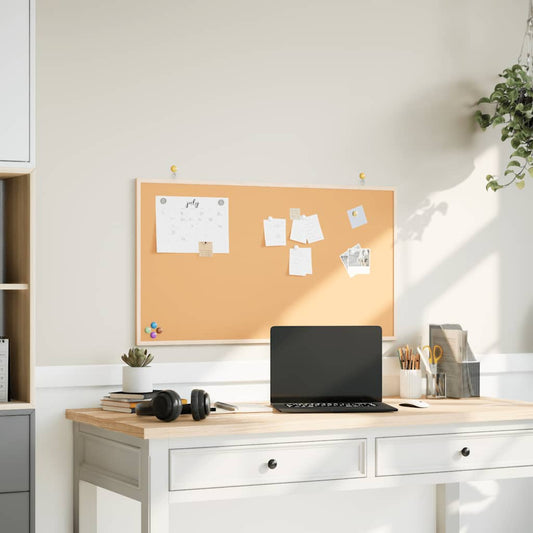 Kurkbord met massief grenenhouten frame 100x55 cm is nu te koop bij PeponiXL, paradijselijk wonen!