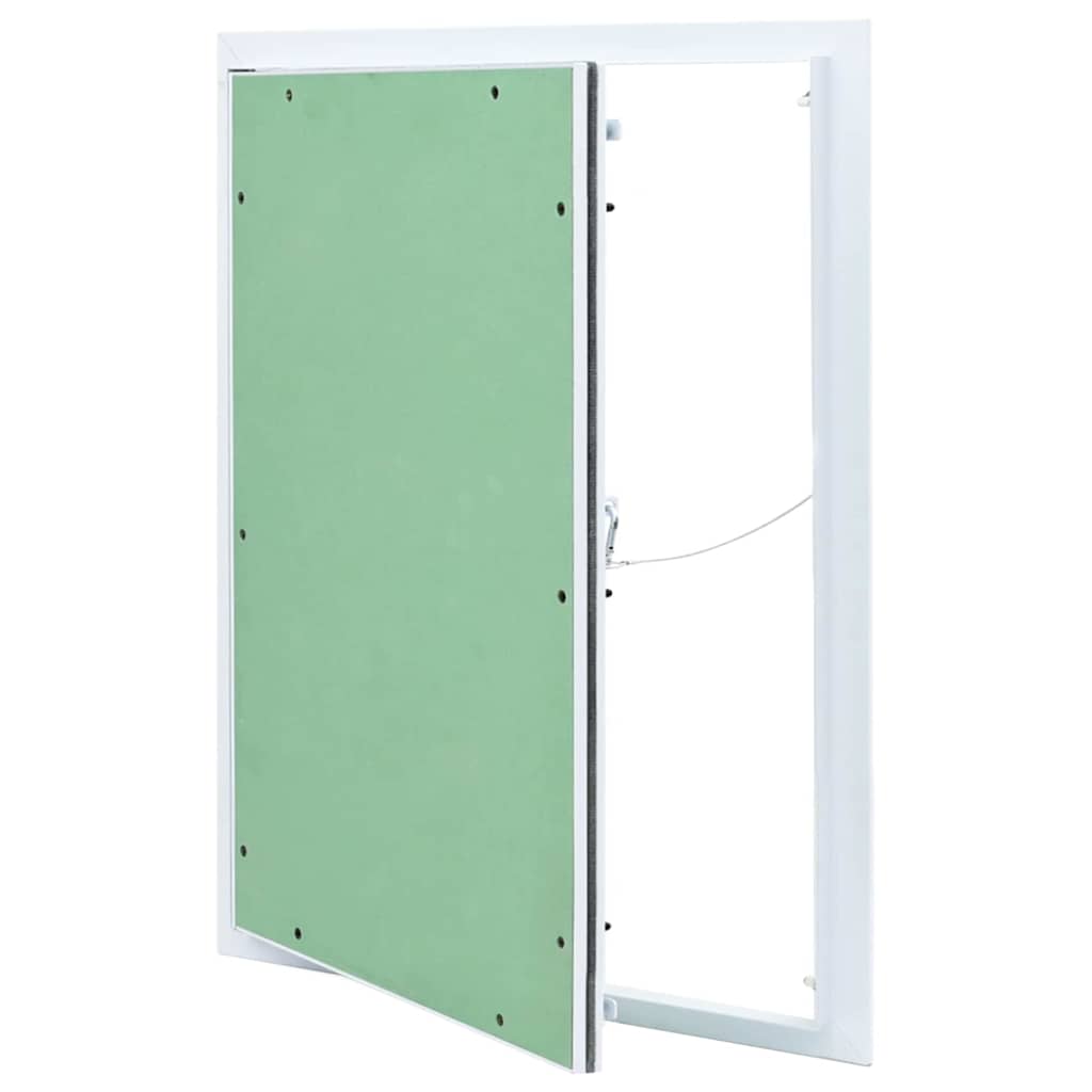 vidaXL Toegangs paneel Groen en Zilver 55 x 65 cm
