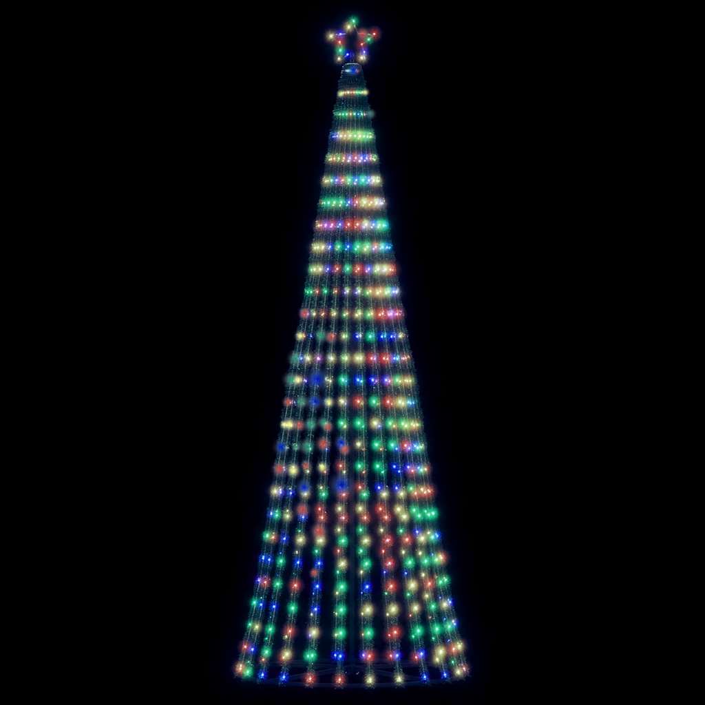 LED-kerstboom 475 LEDs kleurrijk 247 cm is nu te koop bij PeponiXL, paradijselijk wonen!