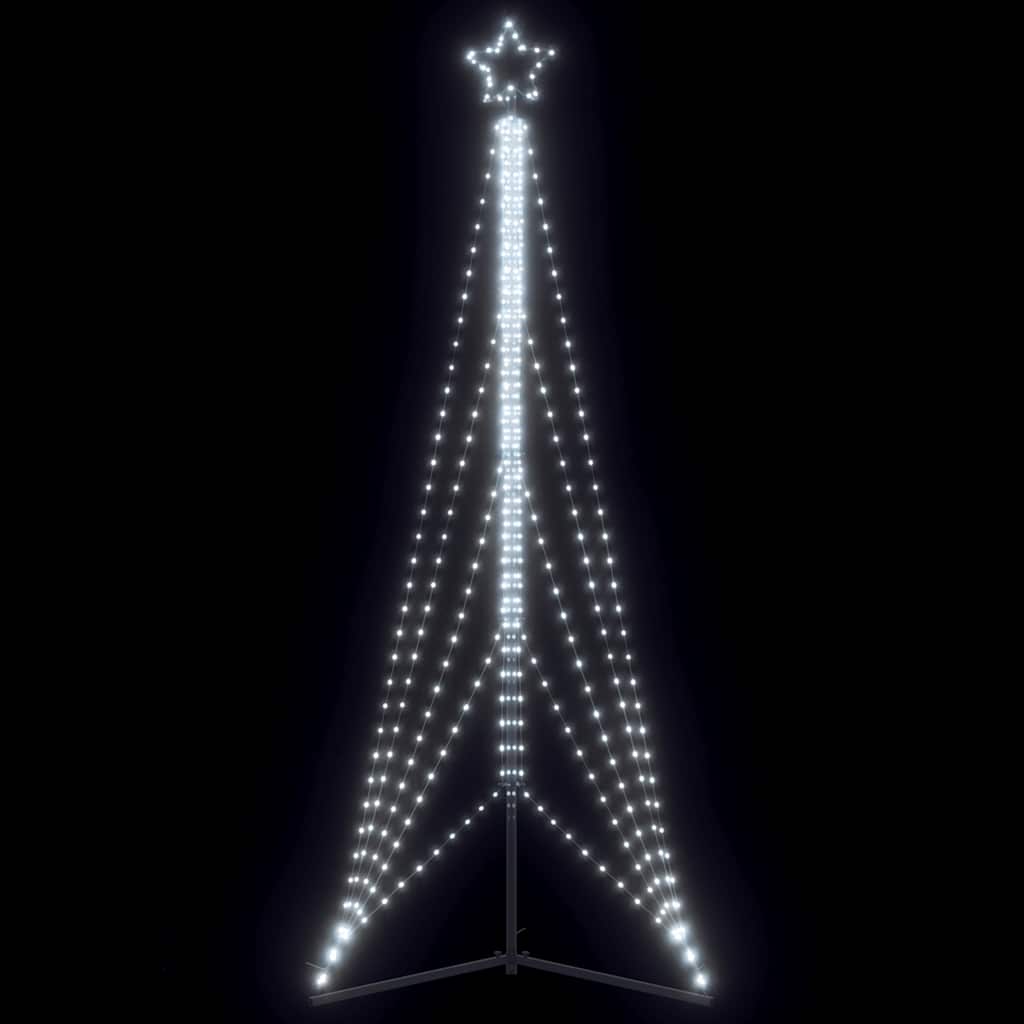 LED-kerstboom 525 LEDs koud wit 302 cm is nu te koop bij PeponiXL, paradijselijk wonen!