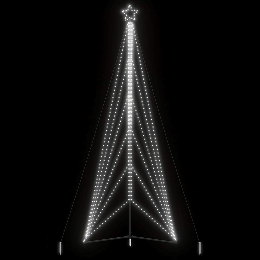 LED-kerstboom 861 LEDs koud wit 478 cm is nu te koop bij PeponiXL, paradijselijk wonen!