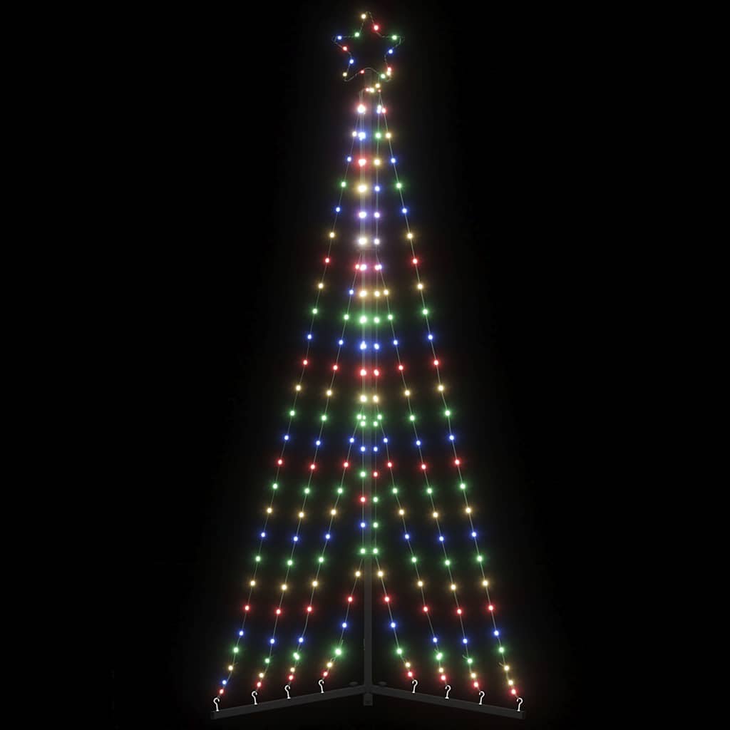 LED-kerstboom 339 LEDs kleurrijk 187 cm is nu te koop bij PeponiXL, paradijselijk wonen!