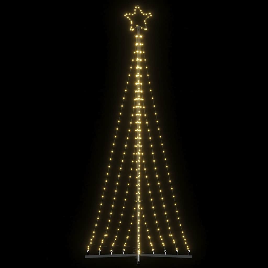 LED-kerstboom 447 LEDs warm wit 250 cm is nu te koop bij PeponiXL, paradijselijk wonen!