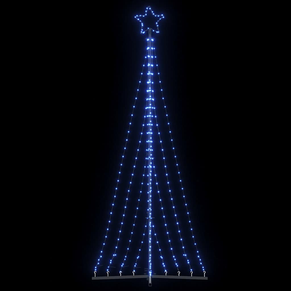 LED-kerstboom 447 LEDs 250 cm blauw is nu te koop bij PeponiXL, paradijselijk wonen!