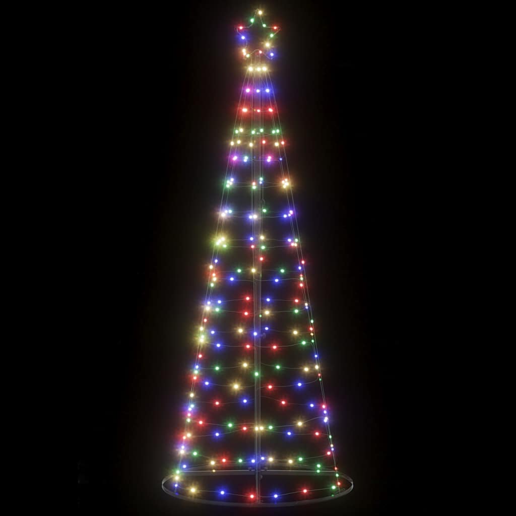 LED-kerstboom 200 LEDs kleurrijk 180 cm is nu te koop bij PeponiXL, paradijselijk wonen!