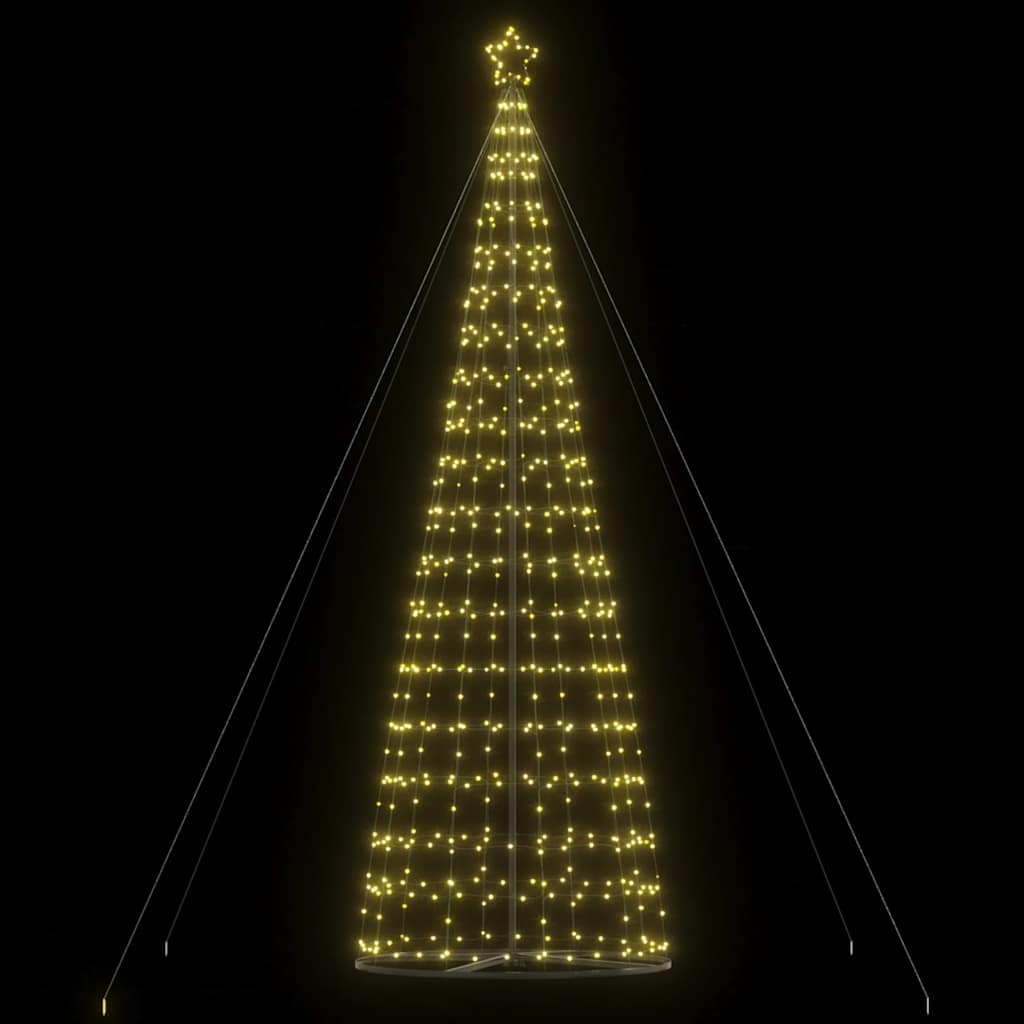 LED-kerstboom 1534 LEDs warm wit 500 cm is nu te koop bij PeponiXL, paradijselijk wonen!