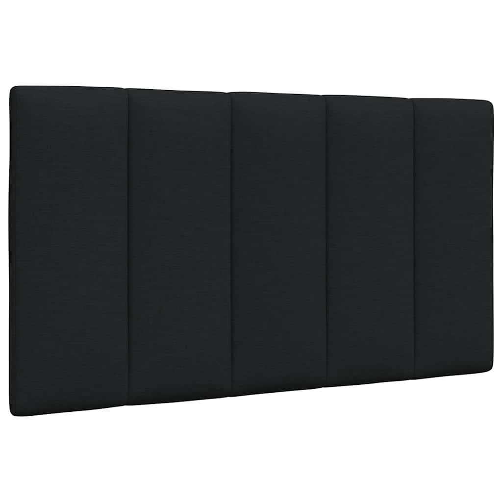 Hoofdbordkussen "Hanko" 80 cm stof zwart is nu te koop bij PeponiXL, paradijselijk wonen!