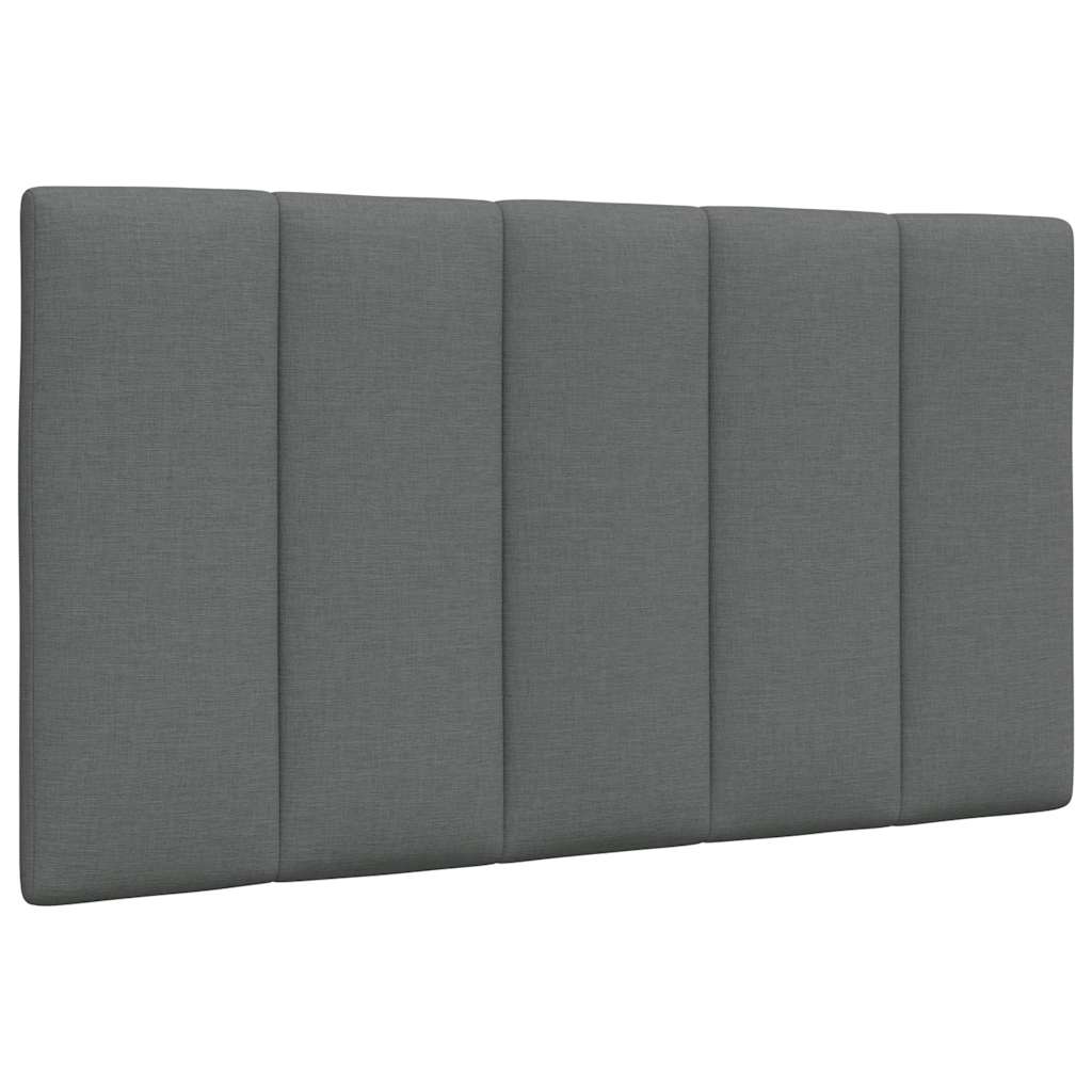 Hoofdbordkussen "Hanko" 90 cm stof donkergrijs is nu te koop bij PeponiXL, paradijselijk wonen!